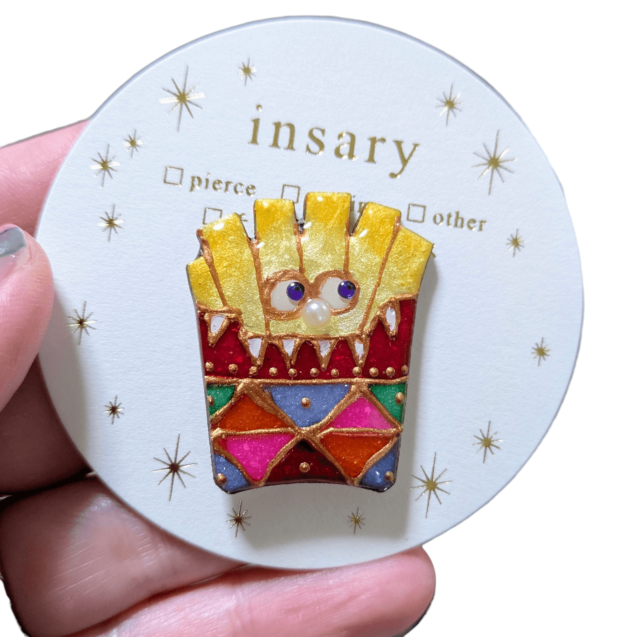 ポテトモンスターのブローチ | 3枚目