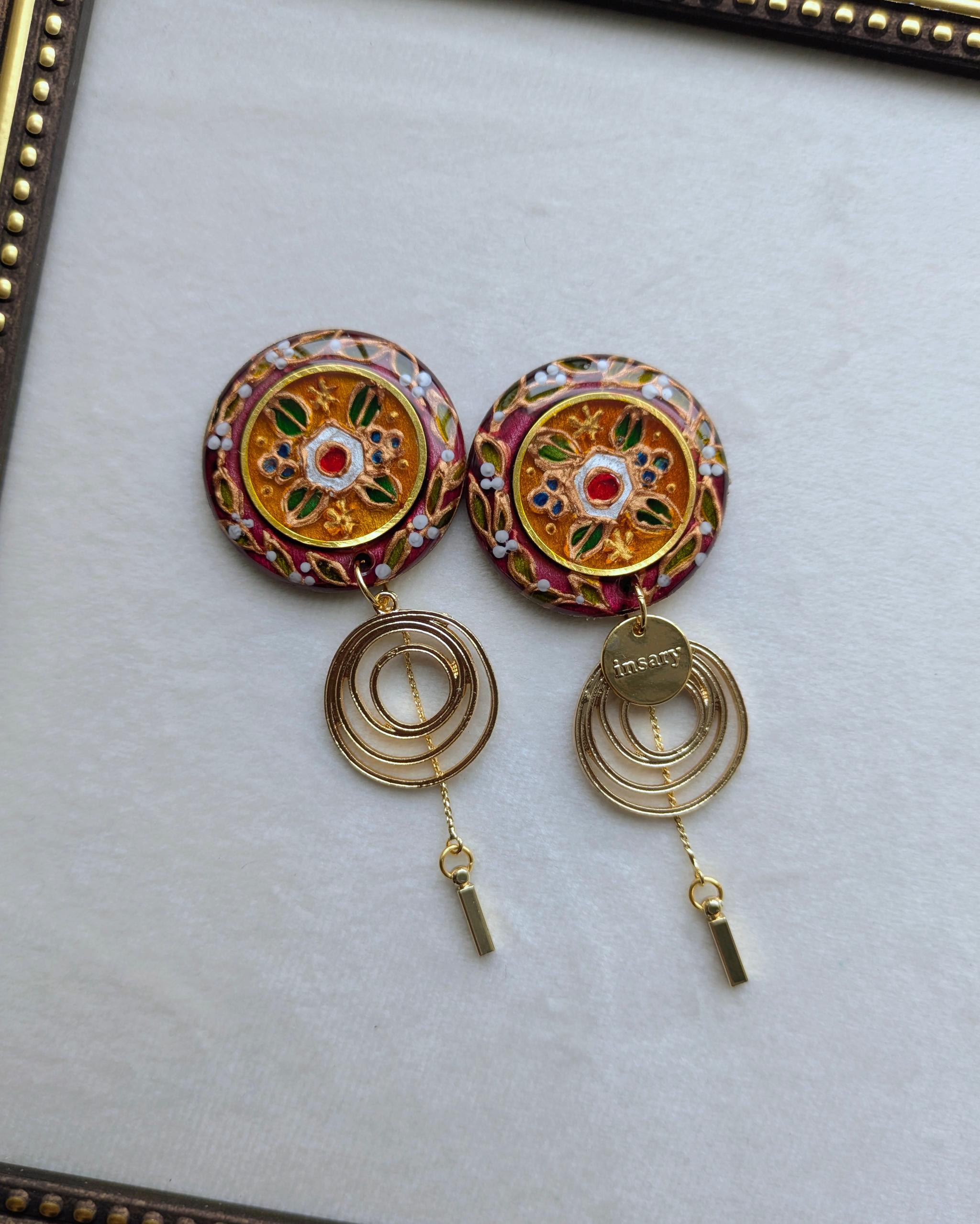 絵画の耳飾り　ピアス/イヤリング【ミュシャ】 | 3枚目