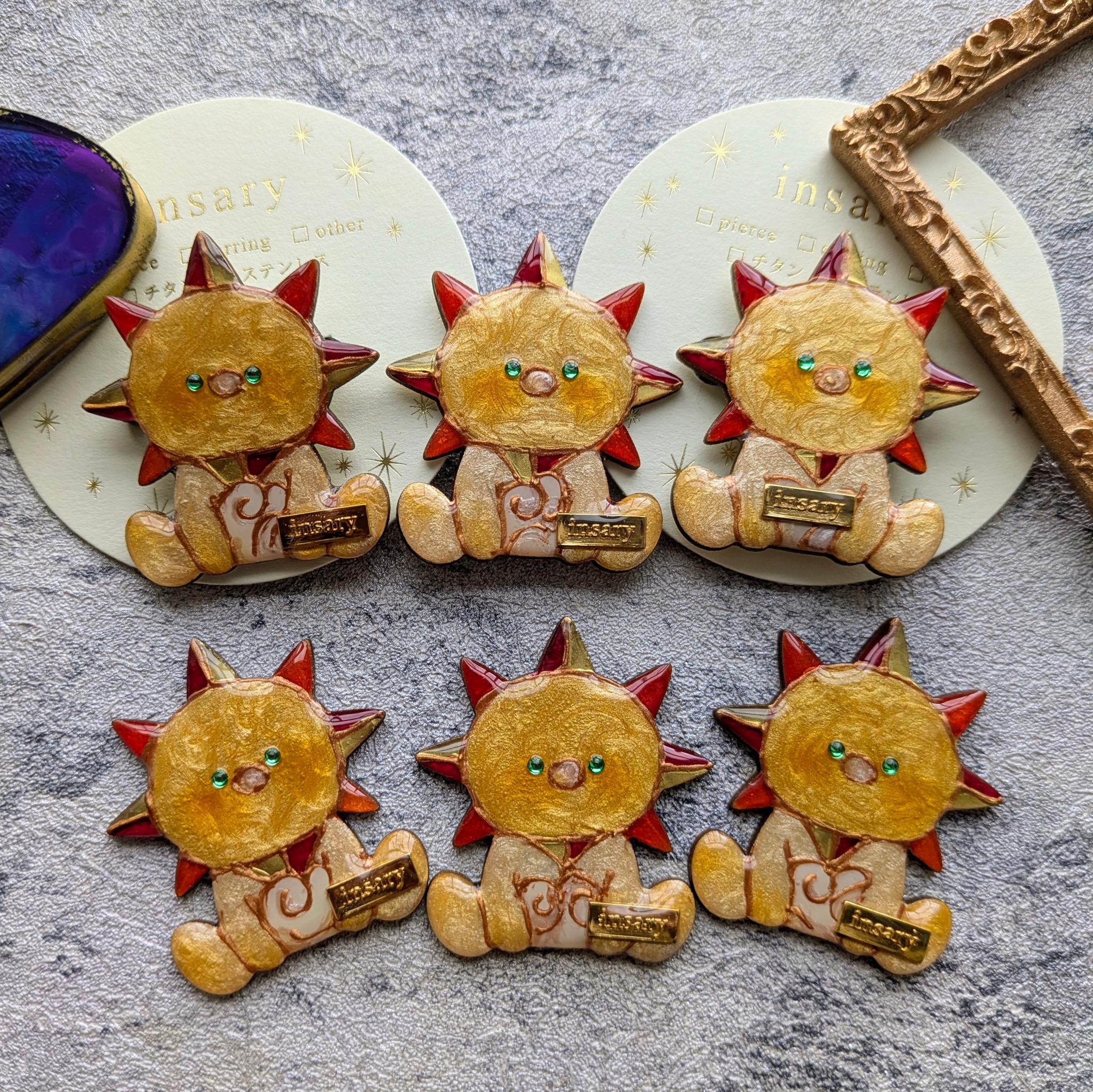 太陽の赤ちゃんブローチ | 2枚目