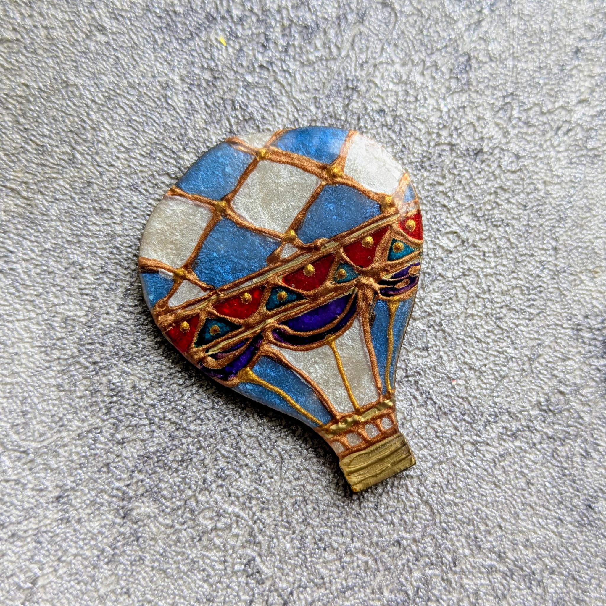 気球のブローチ | 2枚目