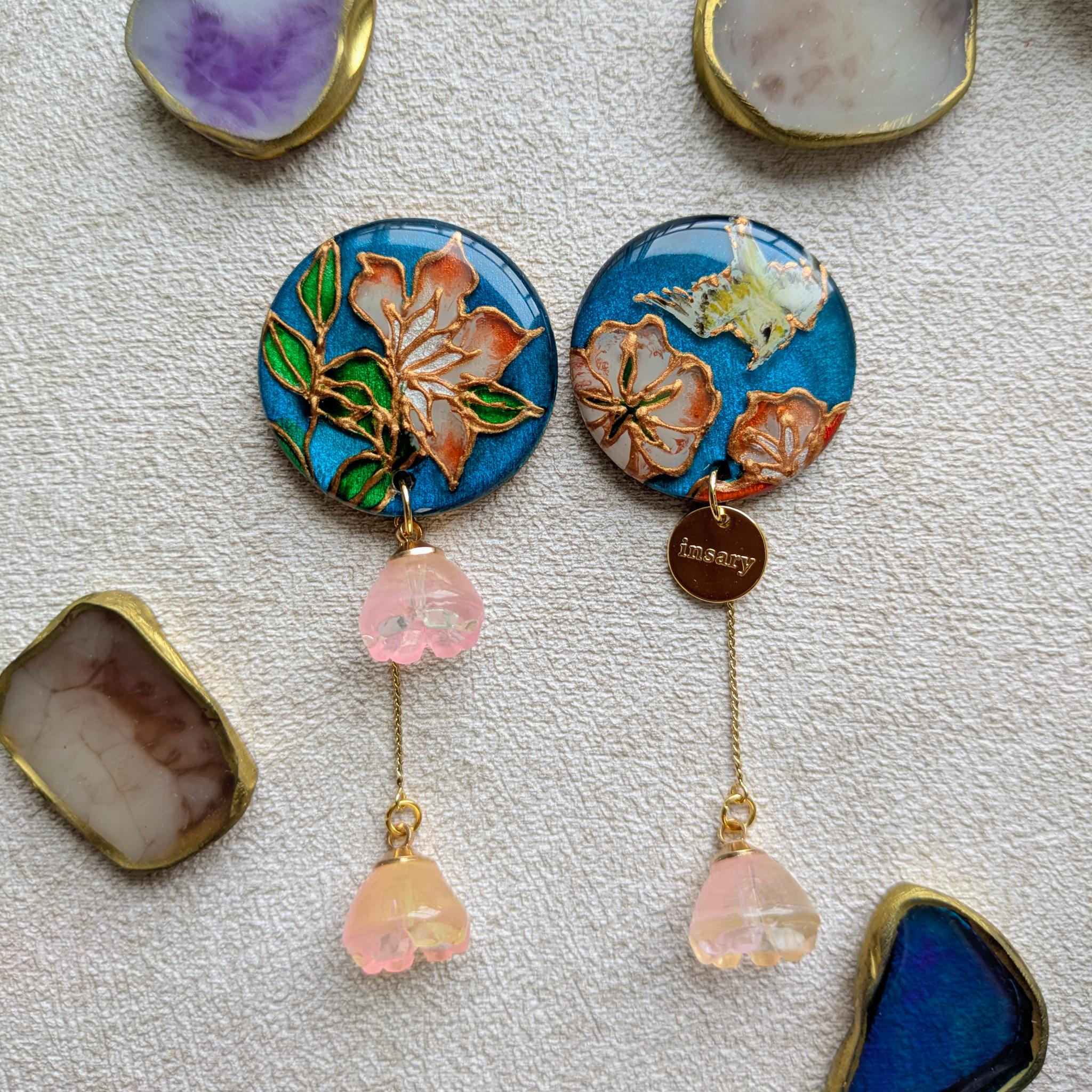 絵画の耳飾り　ピアス/イヤリング【葛飾北斎】 | 2枚目