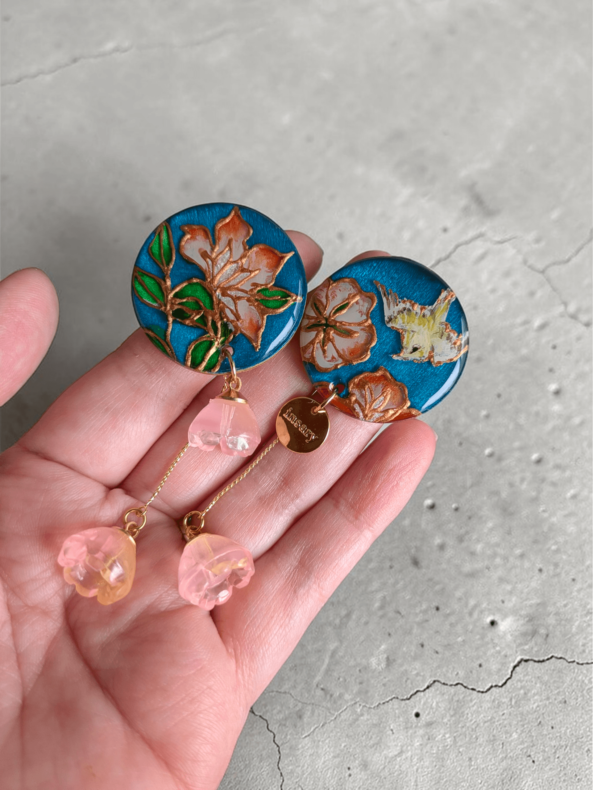 絵画の耳飾り　ピアス/イヤリング【葛飾北斎】 | 3枚目