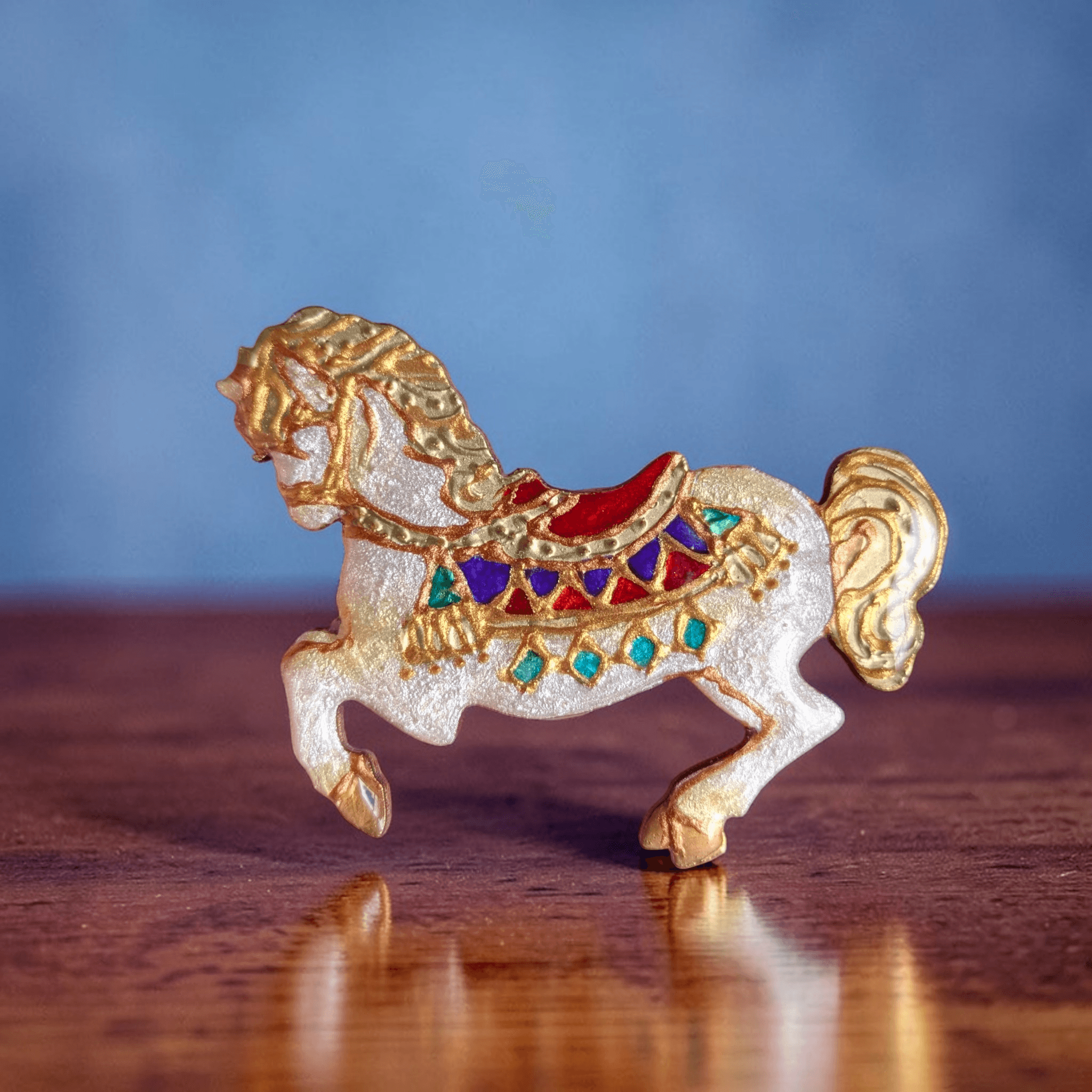 回転木馬のブローチ