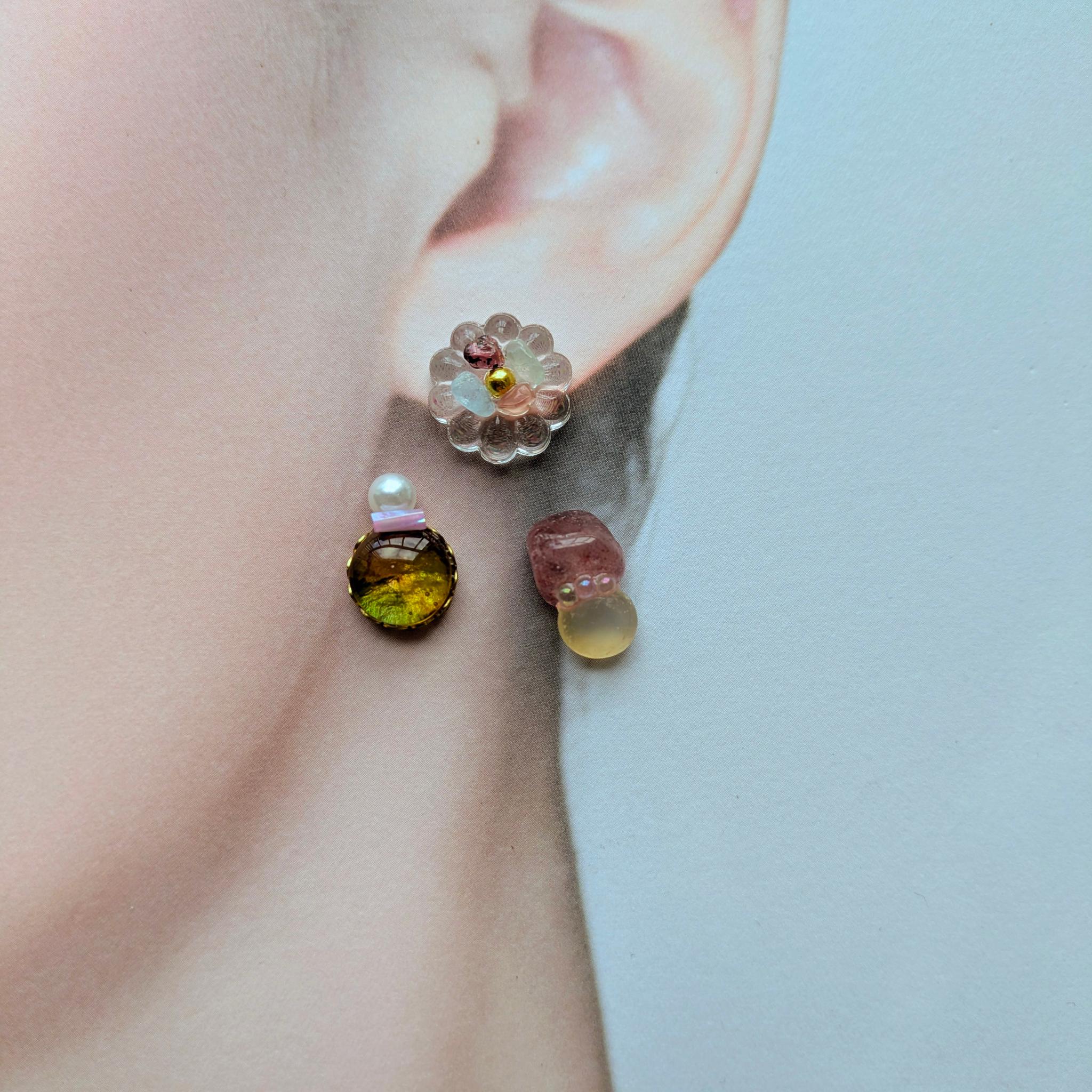 komorebi set　ピアス/ネジ式イヤリング | 3枚目